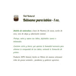 Cargar imagen en el visor de la galería, Bálsamo Para Labios- Natural - Tali Natural- 1 Oz.