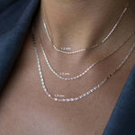 Cargar imagen en el visor de la galería, Cadena Oro 10k Figaro 3_1 Ultraligera 50cm 3.0mm