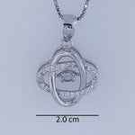Cargar imagen en el visor de la galería, Dije Collar De Plata 0.925 Collar 12