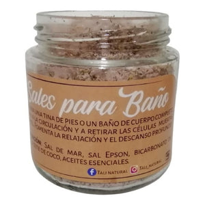 Sales Para Baño- Rosas - Tali Natural- 7 Oz