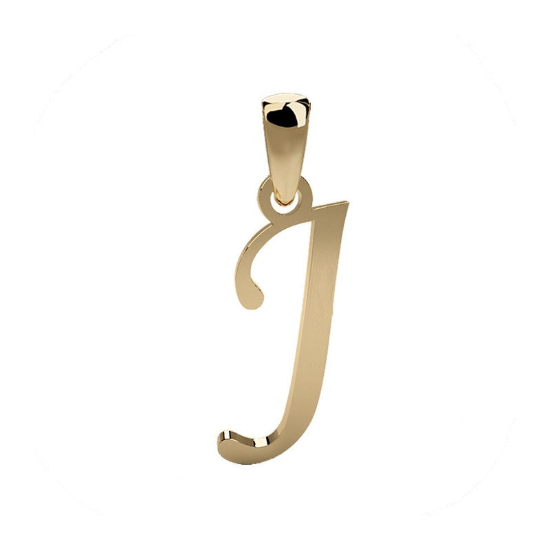 Dije De Inicial Oro 14k Letra J Ch