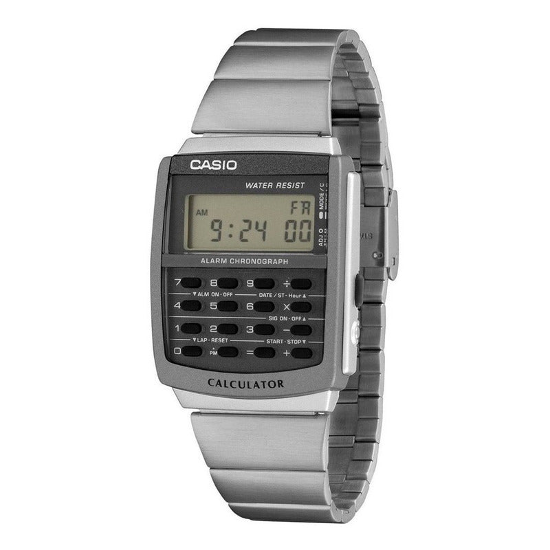 Reloj Casio Retro Vintage Ca506-1df Metal - Calculadora – JoyasDerby