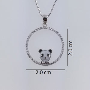 Dije Collar De Plata 0.925 Panda Collar 10