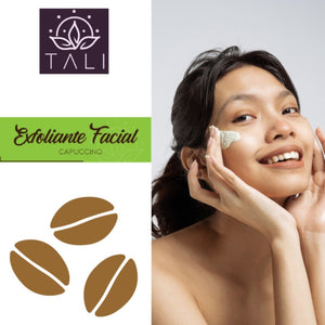 Exfoliante Facial - Capuccino - Tali Natural - 45 Ml