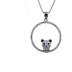 Cargar imagen en el visor de la galería, Dije Collar De Plata 0.925 Panda Collar 10
