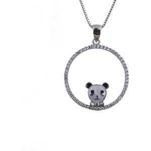 Dije Collar De Plata 0.925 Panda Collar 10