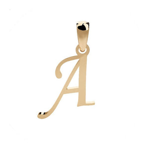 Dije De Inicial Oro 14k Letra A Ch