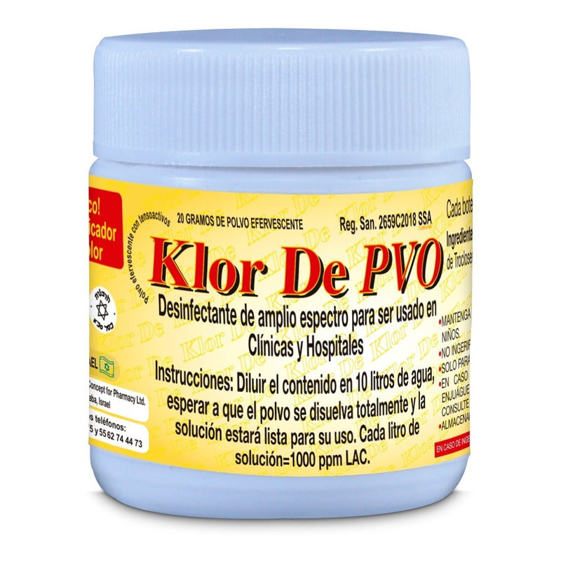 Desinfectante De Alto Nivel Para Superficies Klor-de 002