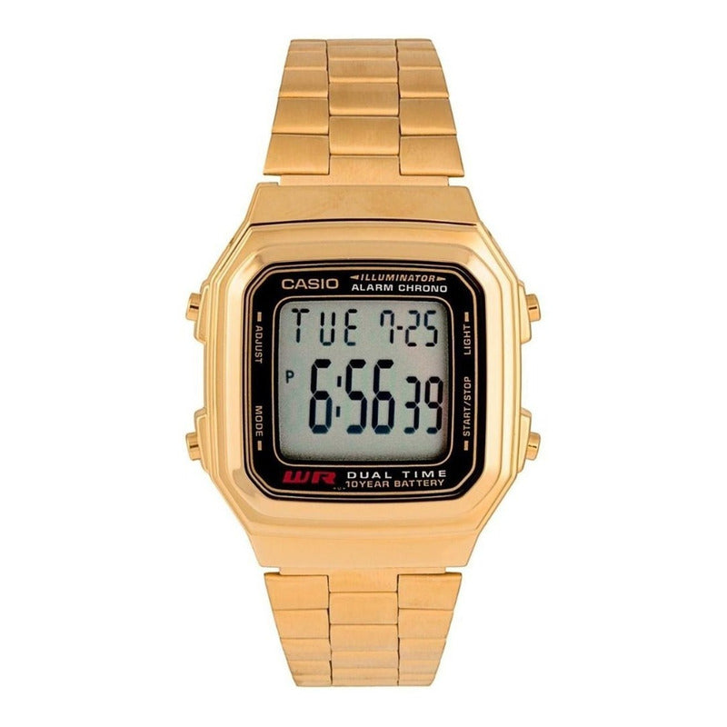 Reloj Casio A178wga-1adf Dorado
