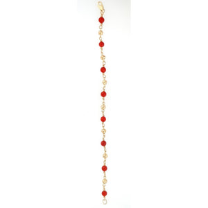 Pulsera Oro 14k Ojo Turco 14cm