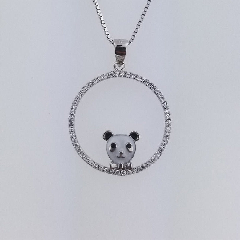 Dije Collar De Plata 0.925 Panda Collar 10