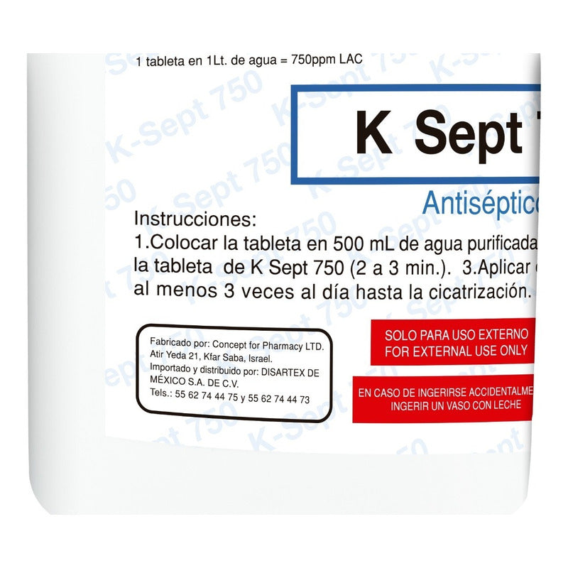 Desinfectante De Amplio Espectro Ph Neutro K Sept 750