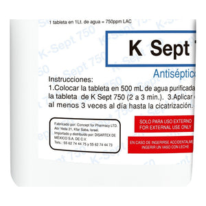 Desinfectante De Amplio Espectro Ph Neutro K Sept 750